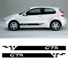 Car side Alfa Romeo GTA stripes stickers set