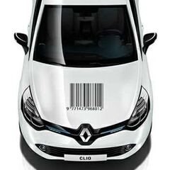 Barcode Renault Decal