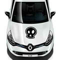 Emo skull Renault Decal