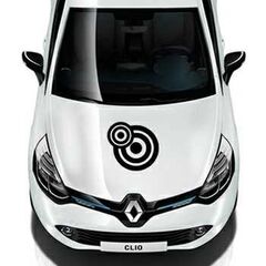Rounded Circles Renault Decal