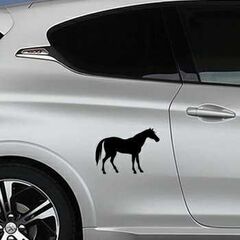 Sticker Peugeot Pferd 4