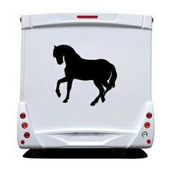 Sticker Camping Car Cheval II
