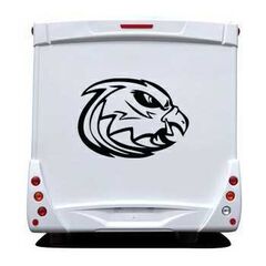 Eagle Camping Car Decal 5
