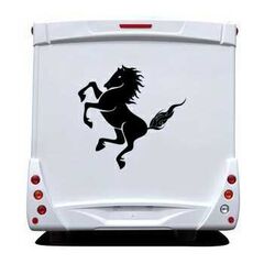 Sticker Camping Car Cheval 7