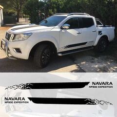 Kit Stickers Bandes Nissan Navara NP300 Expedition