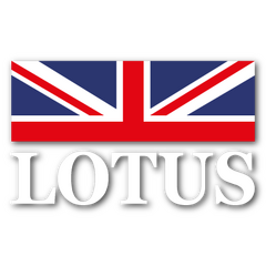 Lotus british flag Decal