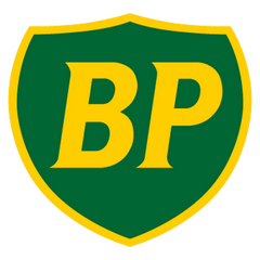 Sticker Carburants BP Ancien Logo (Vert et Jaune)
