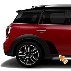 Mini Countryman Side Protection Decals Set