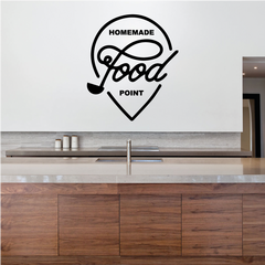 Decal Homemade Food Point
