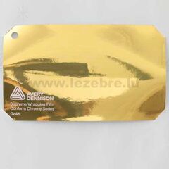 Wohnwagen Avery Wrap Folie - Chrome Gold