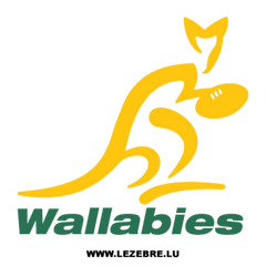 Sticker Australie Wallabies Rugby Logo 2