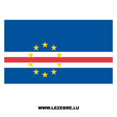 Cape Verde Flag Decal