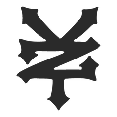 Schablone Zooyork Skateboard Logo