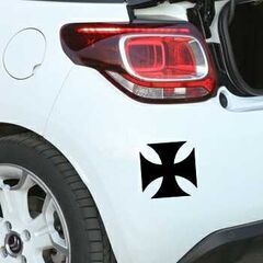 Pochoir Citroën Croix de Malte