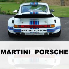 Aufkleber Martini Porsche