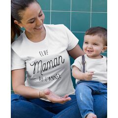 Tee-shirt Élue Maman de l'Année