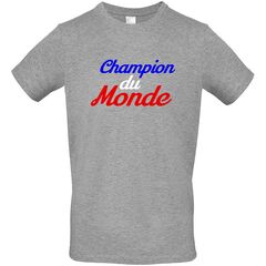 Tee France Champion du Monde