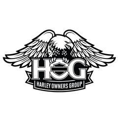 Sticker Harley Davidson HOG ★