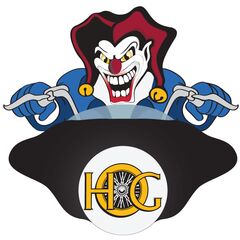 Sticker Harley Davidson HOG Clown