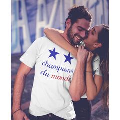 Champions du Monde 2 Sterne Frankreich T-shirt