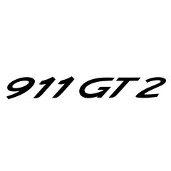 Aufkleber Porsche 911 GT2
