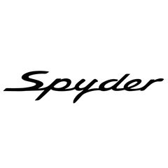 Porsche Boxster Spyder Decal