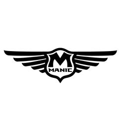 Mini Manic Logo Decal