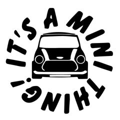 It's A Mini Thing Decal