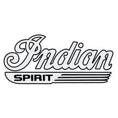 Sticker Indian Spirit Logo