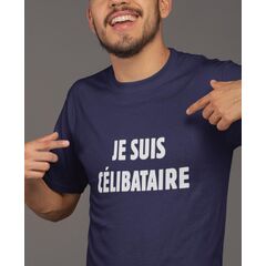 Hemd "Je Suis Célibataire"