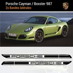 Porsche Cayman / Boxster 987 Seitenleisten Aufkleber Set