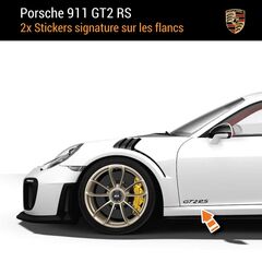 Kit Stickers Flancs Porsche 911 GT2 RS