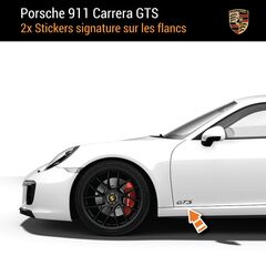Kit Stickers Flancs Porsche 911 Carrera GTS