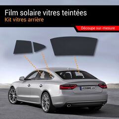 Solar Film Tinted Windows Car - Back and Rear Windows Kit
