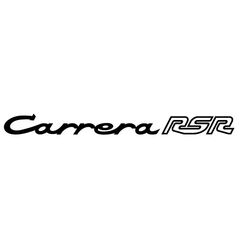 Sticker Porsche Carrera RSR Aufkleber Logo