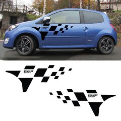Kit Stickers Renault Twingo Sport Checkerboard