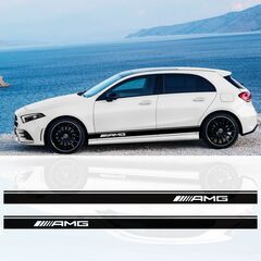 Mercedes A-Class AMG stripes decals set
