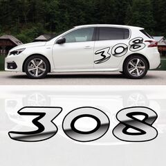 Peugeot 308 3D Effect Decal