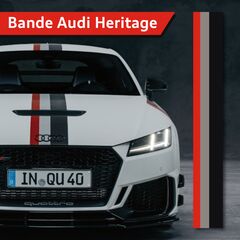 Audi Heritage Streifen Aufkleber