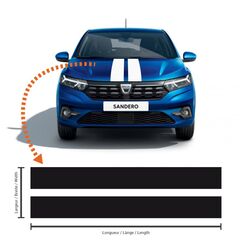 Dacia Sandero III Double Stripes Decal
