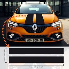 ​Renault Megane IV Double Stripes Decal