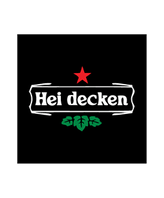 T-Shirt Hei decken Parodie Heineken