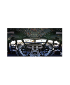 Sticker Déco Géant Cockpit Airbus 320