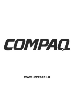 Compaq logo Decal