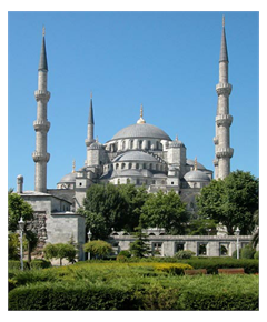 Sticker groß Mosquée Istanbul