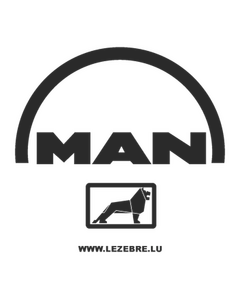 Man logo Decal