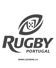 Sticker Carbone Portugal Rugby Logo
