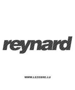 Sticker Carbone Reynard Logo