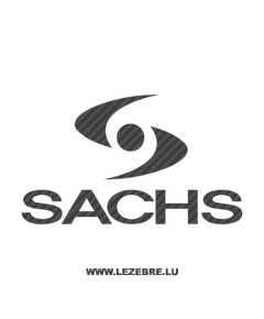 Sticker Karbon Sachs Logo