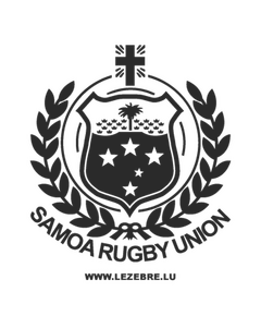 Samoa Rugby Decal Logo